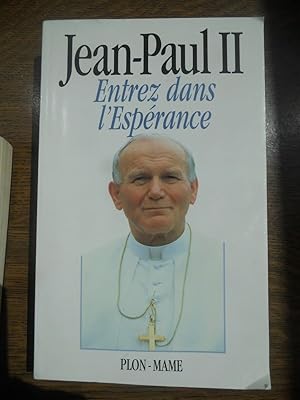 Immagine del venditore per jean paul ii Entrez dans l'esprance plon mame venduto da Dmons et Merveilles