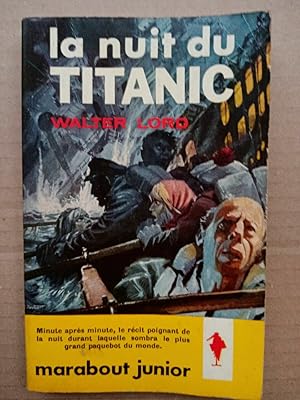 Seller image for La nuit du Titanic Junior n192 for sale by Dmons et Merveilles