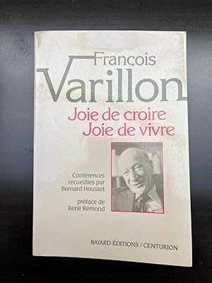 Image du vendeur pour Joie de croire Joie de vivre Bayard mis en vente par Dmons et Merveilles