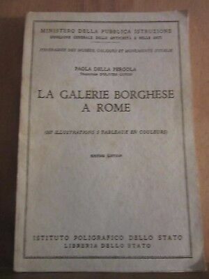 Seller image for La Galerie Borghese  romeistituto Poligrafico Dello Stato for sale by Dmons et Merveilles