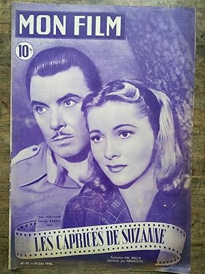 Mon Film n97 Les caprces de suzanne 23 Juin 1948