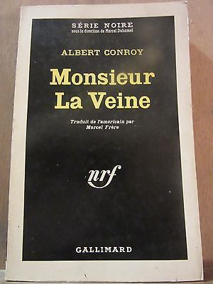 Seller image for Monsieur La Veine gallimard Srie Noire n701 for sale by Dmons et Merveilles