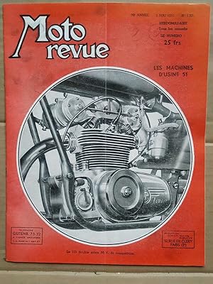 Moto Revue n 1031 Les machines d'usine 51 5 Mai 1951
