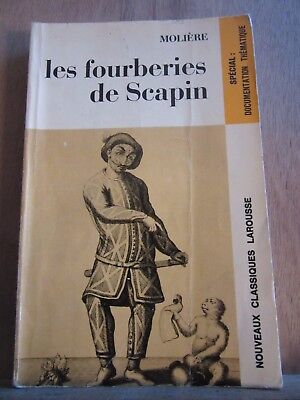 Seller image for molire les fourberies de scapin Nouveaux Classique larousse for sale by Dmons et Merveilles