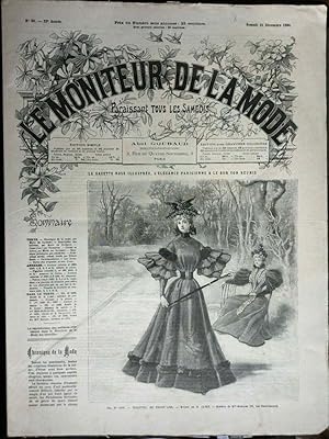 Bild des Verkufers fr Le Moniteur de la mode N 50 52 anne Samedi 15 Decembre 1894 zum Verkauf von Dmons et Merveilles