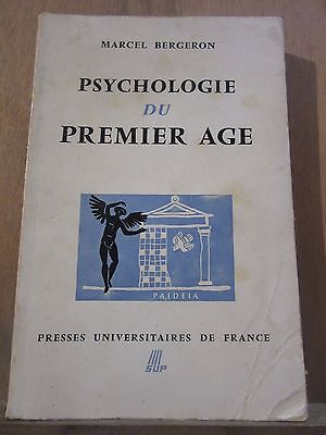 Seller image for Psychologie du Premier ge Presses Universitaires de France for sale by Dmons et Merveilles