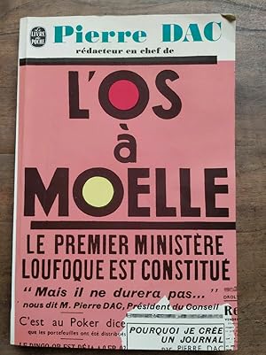 Seller image for L'os  moelle for sale by Dmons et Merveilles