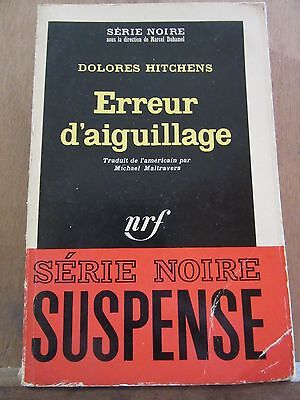 Seller image for Erreur d'aiguillage gallimard Srie Noire n1035 for sale by Dmons et Merveilles