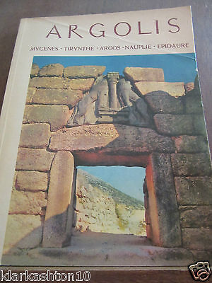 Seller image for argolis mycnes tirynthe argos nauplie epidaure for sale by Dmons et Merveilles