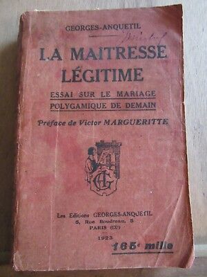 Imagen del vendedor de La Matresse lgitime essai sur le mariage polygamique a la venta por Dmons et Merveilles