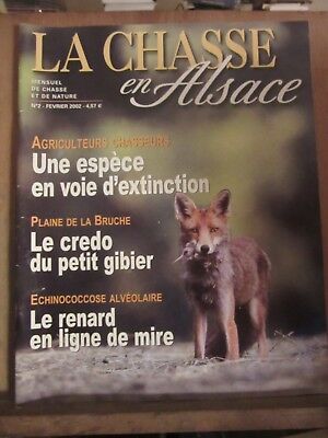 La Chasse en alsace magazine de Chasse et de nature n2 Février 2002