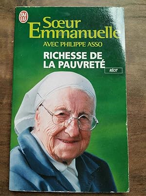 Image du vendeur pour Richesse de la pauvret J'ai lu mis en vente par Dmons et Merveilles