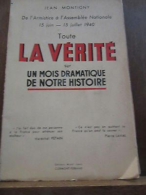 Seller image for Toute la vrit sur un mois dramatique de notre histoire Mt Louis for sale by Dmons et Merveilles