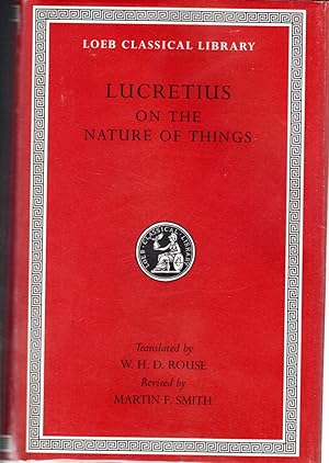 Immagine del venditore per On the Nature of Things Lloeb Classical Library #181) venduto da Dorley House Books, Inc.