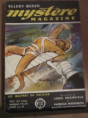 Imagen del vendedor de Mystre Magazine n122 Patricia highsmith Opta Mars 1958 a la venta por Dmons et Merveilles