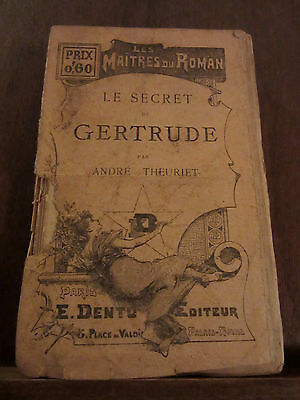 Imagen del vendedor de le secret de Gertrude mauvais tat a la venta por Dmons et Merveilles