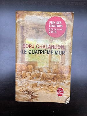 Image du vendeur pour Sorj chalandon Le quatrime mur mis en vente par Dmons et Merveilles