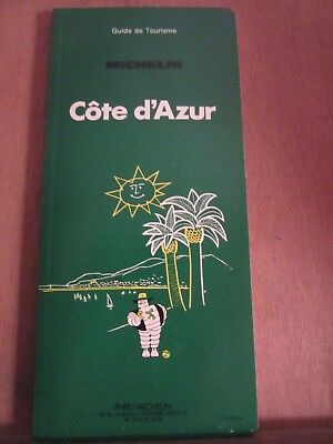 Seller image for Guide de Tourisme michelin Cte d'azur for sale by Dmons et Merveilles