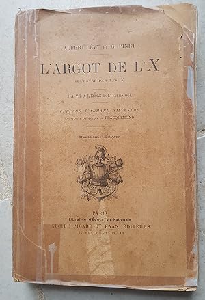 Seller image for L'argot de l'X for sale by Librairie du Monde Entier