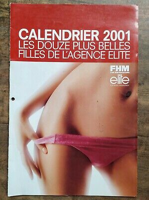 Calendrier Les douze plus belles filles de l'agence elite