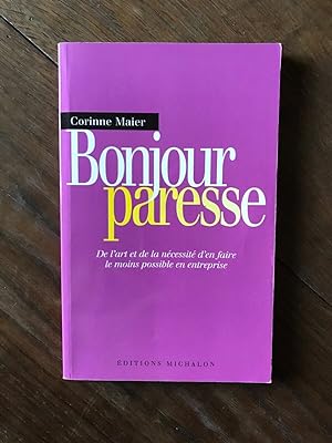 Seller image for Bonjour paresse for sale by Dmons et Merveilles