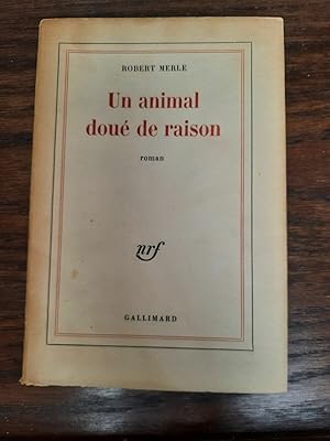 Bild des Verkufers fr Un Animal dou de raison gallimard zum Verkauf von Dmons et Merveilles