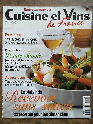 Cuisine et Vins de France Nº 66 Mars 2000