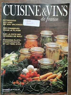 Cuisine et Vins de France Nº 378 Septembre 1982