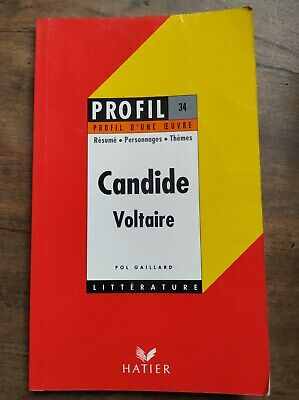 Image du vendeur pour Pol Gaillard Profil d'une oeuvre Voltaire Candide hatier mis en vente par Dmons et Merveilles