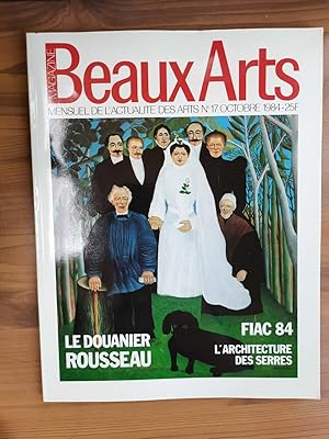 Imagen del vendedor de Beaux Arts N 17 Octobre 1984 a la venta por Dmons et Merveilles
