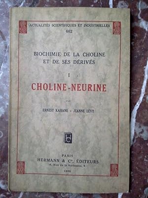 Image du vendeur pour Jeanne lvy choline neurine Hermann cie mis en vente par Dmons et Merveilles