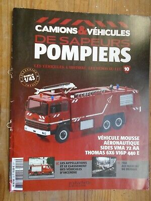 Seller image for Camions et vhicules de pompiers n 10 sans le camion for sale by Dmons et Merveilles