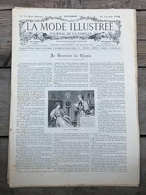 Bild des Verkufers fr La mode illustre Journal de La famille 51 23 dcembre 1894 zum Verkauf von Dmons et Merveilles