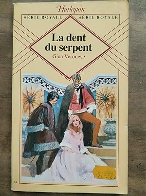 Seller image for La dent du serpent Srie Royale N 14 harlequin 1980 for sale by Dmons et Merveilles