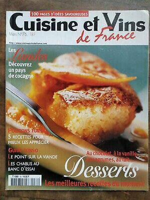 Cuisine et Vins de France Nº 76 Mars 2001