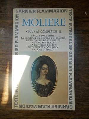 Seller image for molire Oeuvres compltes ii L'cole des femmes for sale by Dmons et Merveilles