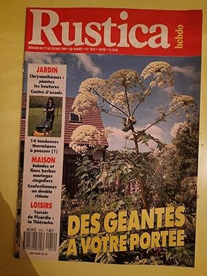 Seller image for Rustica Hebdo N1012 Des Gantes  Votre Porte 1989 for sale by Dmons et Merveilles