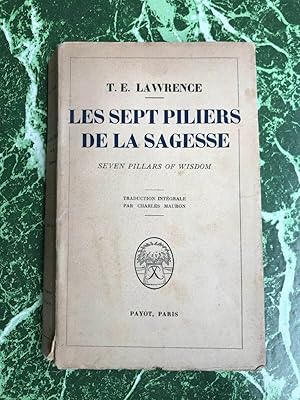 Seller image for t e Lawrence Les sept piliers de la sagesse for sale by Dmons et Merveilles