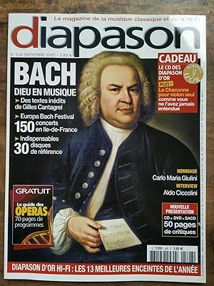 diapason Le Magazine de la Musique Classique et de la hi fi Nº528 09 2005