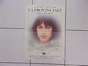 affiche 55 x 40 cms film LA PROVINCIALE Claude Goretta Nathalie Baye