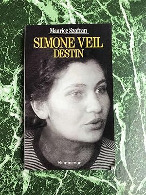 Imagen del vendedor de Maurice Szafran Simone Veil Destin Flammarion a la venta por Dmons et Merveilles