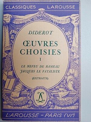 Image du vendeur pour Oeuvres Choisies I Classiques Larousse mis en vente par Dmons et Merveilles