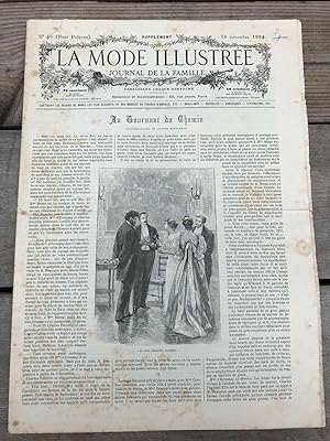 Bild des Verkufers fr La mode illustre Journal de La famille 46 18 novembre 1894 zum Verkauf von Dmons et Merveilles