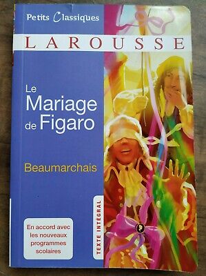 Seller image for Beaumarchais Le Mariage De Figaro Petits Classiques larousse for sale by Dmons et Merveilles