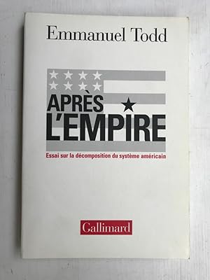 Imagen del vendedor de - Aprs l'empire Galimard a la venta por Dmons et Merveilles