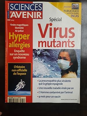 Sciences et Avenir n 675 Virus Mutants Mai 2003