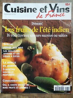 Cuisine et Vins de France Nº 61 Septembre 1999