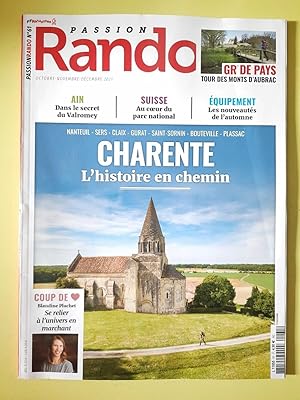 Seller image for Passion Rando N 61 Charente L'histoire en Chemin 2021 for sale by Dmons et Merveilles