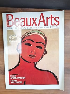 Imagen del vendedor de Beaux Arts N 26 Aout 1985 a la venta por Dmons et Merveilles