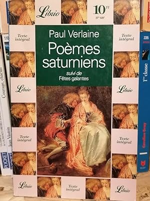 Bild des Verkufers fr Pomes Saturniens zum Verkauf von Dmons et Merveilles